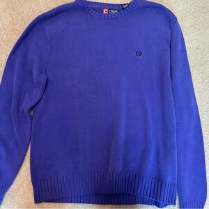 Chaps purple sweater